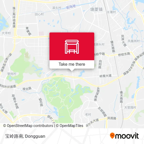 宝岭路南 map