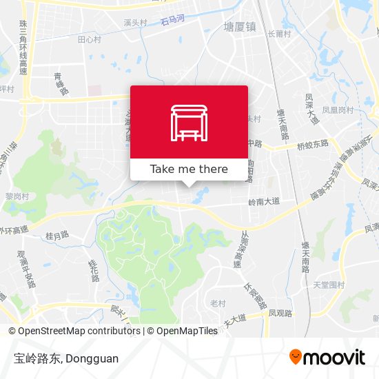 宝岭路东 map