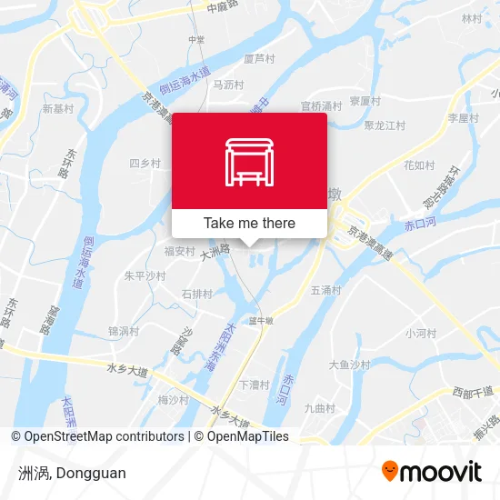 洲涡 map