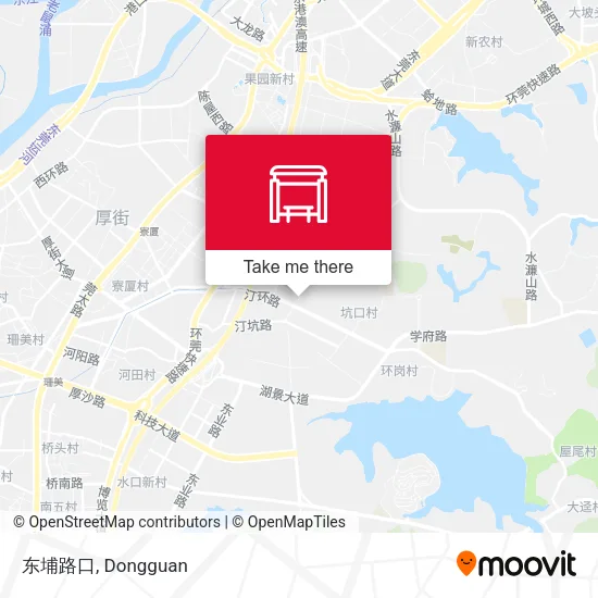 东埔路口 map