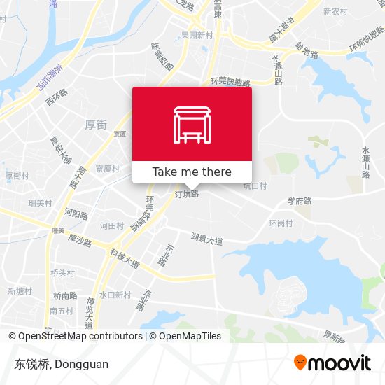 东锐桥 map