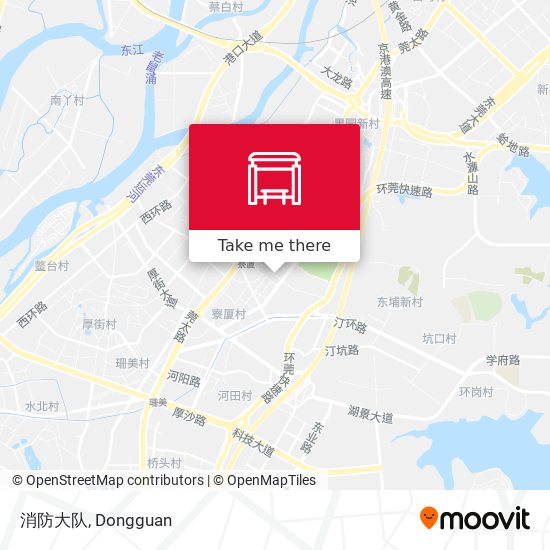 消防大队 map