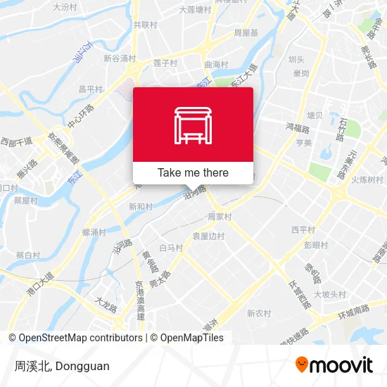 周溪北 map