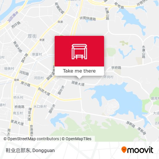 鞋业总部东 map