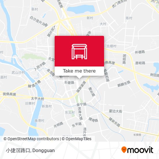 小捷滘路口 map