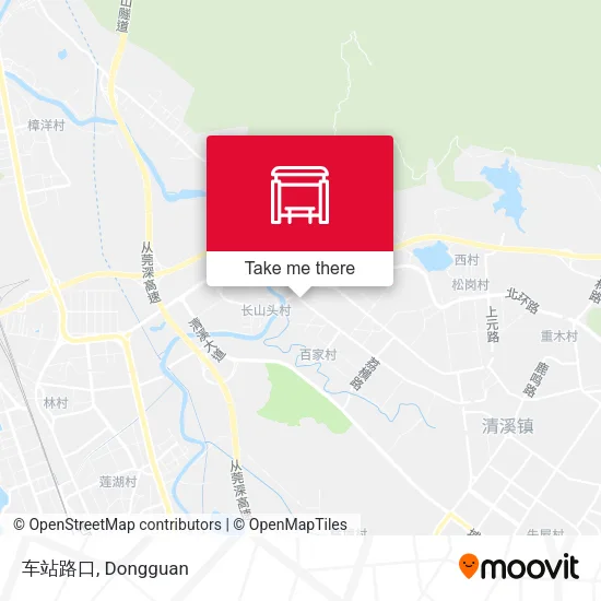 车站路口 map