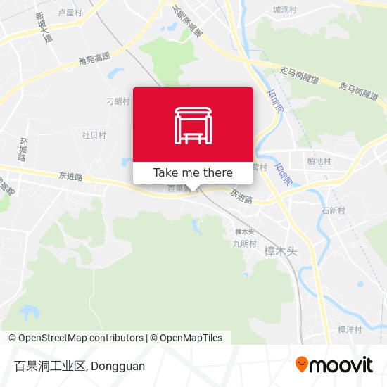 百果洞工业区 map