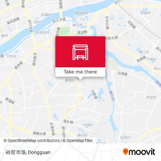 砖窑市场 map