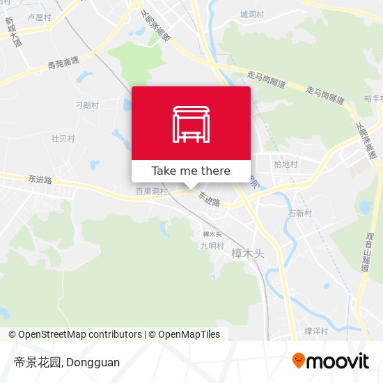 帝景花园 map