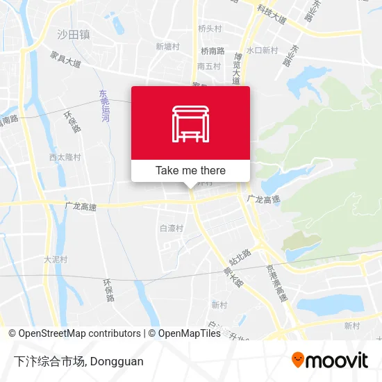 下汴综合市场 map