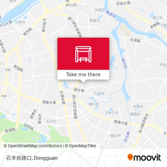 石羊街路口 map