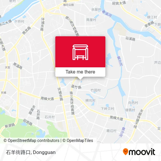 石羊街路口 map