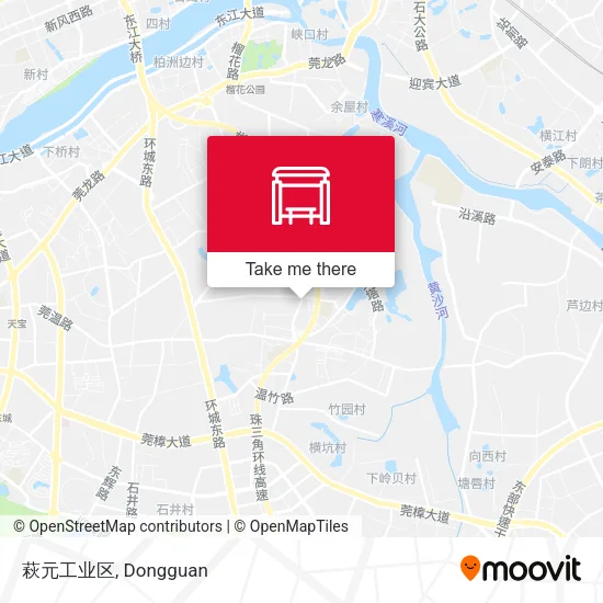 萩元工业区 map