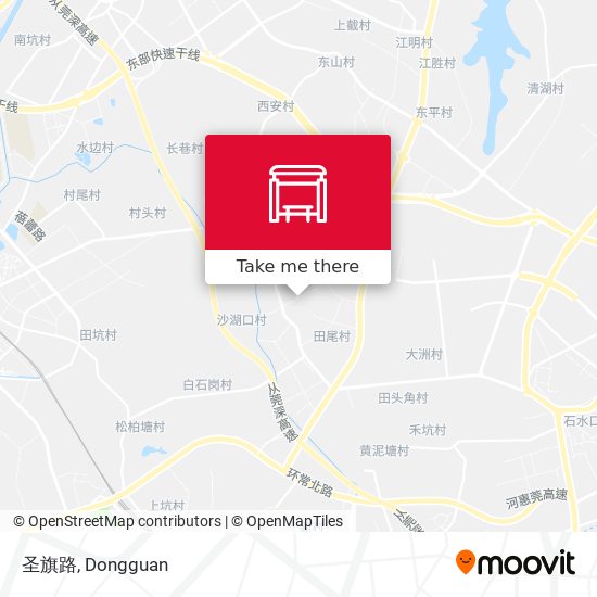 圣旗路 map