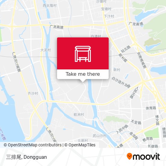 三排尾 map