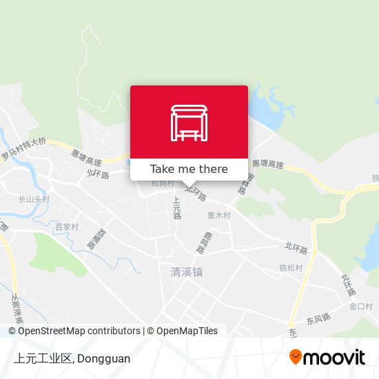 上元工业区 map