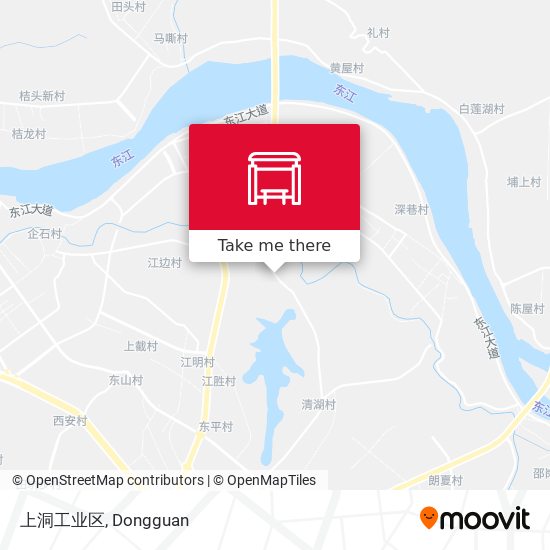 上洞工业区 map