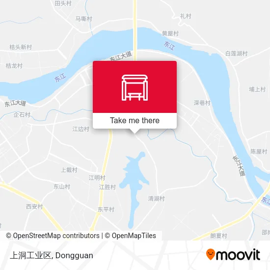 上洞工业区 map