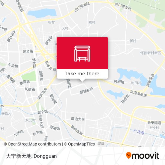 大宁新天地 map