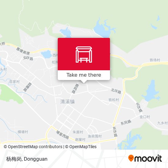 杨梅岗 map
