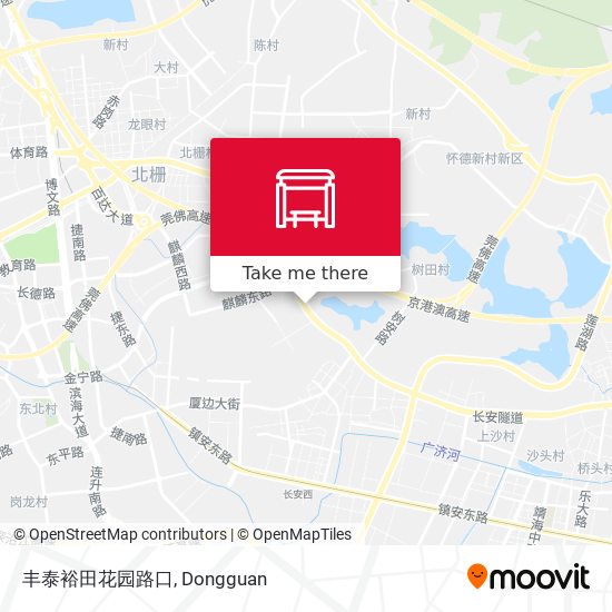 丰泰裕田花园路口 map