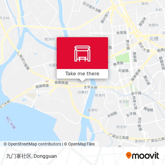 九门寨社区 map