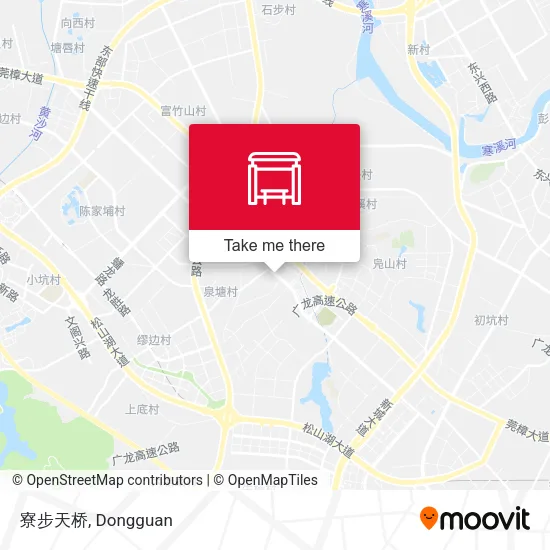 寮步天桥 map