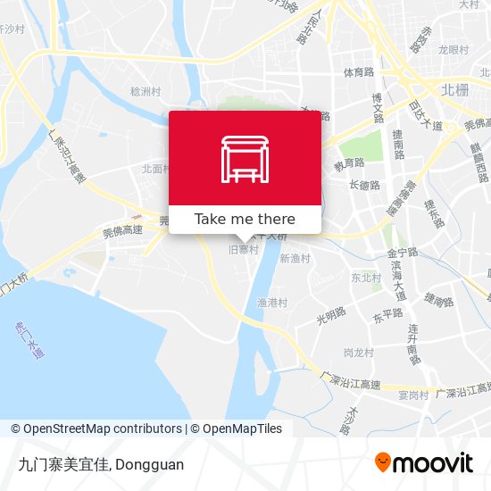 九门寨美宜佳 map