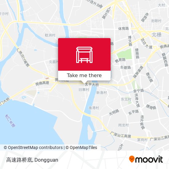 高速路桥底 map
