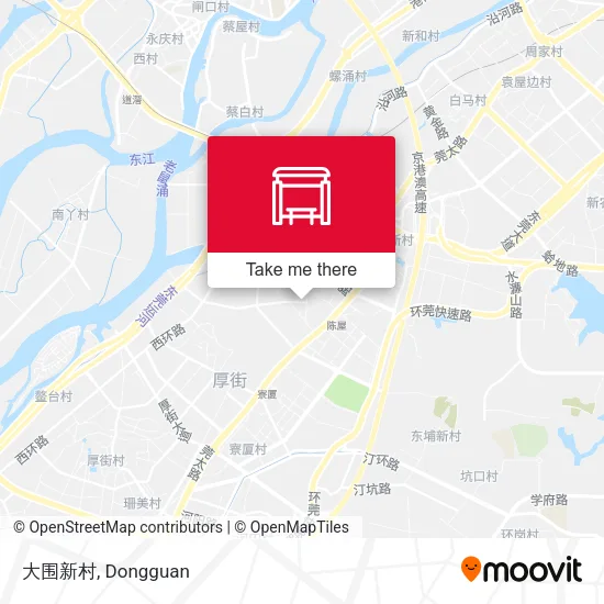 大围新村 map