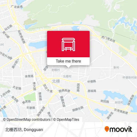 北栅西坊 map