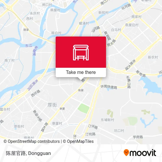 陈屋官路 map