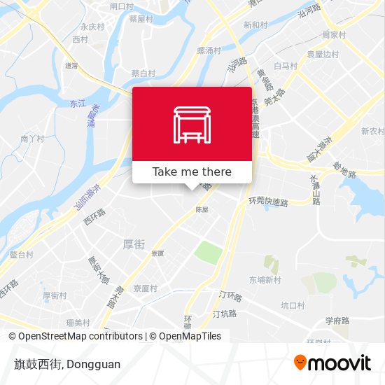旗鼓西街 map