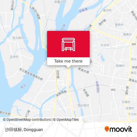 沙田镇标 map