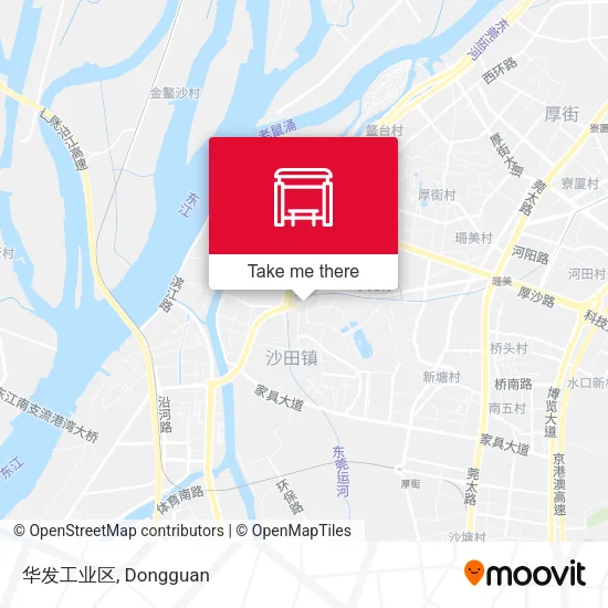 华发工业区 map