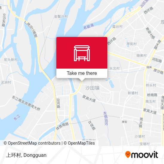 上环村 map