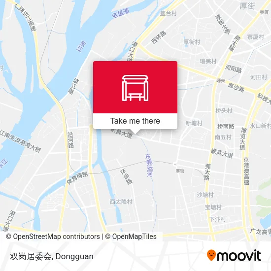 双岗居委会 map
