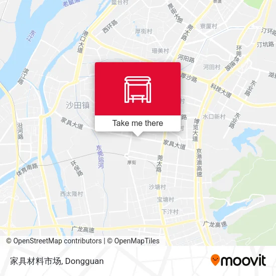 家具材料市场 map