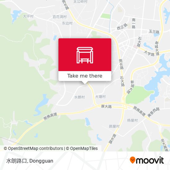 水朗路口 map