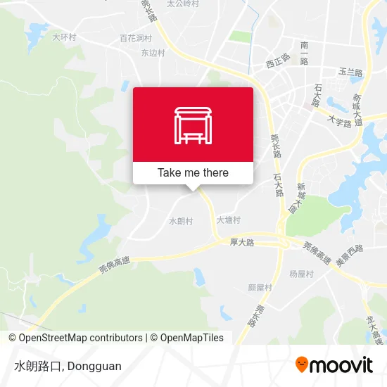 水朗路口 map