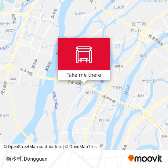 梅沙村 map