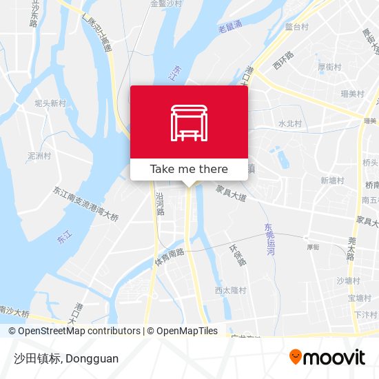 沙田镇标 map