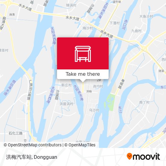 洪梅汽车站 map
