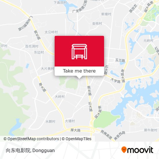 向东电影院 map