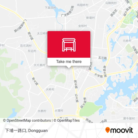下埔一路口 map