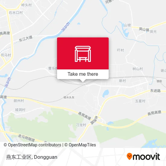 燕东工业区 map