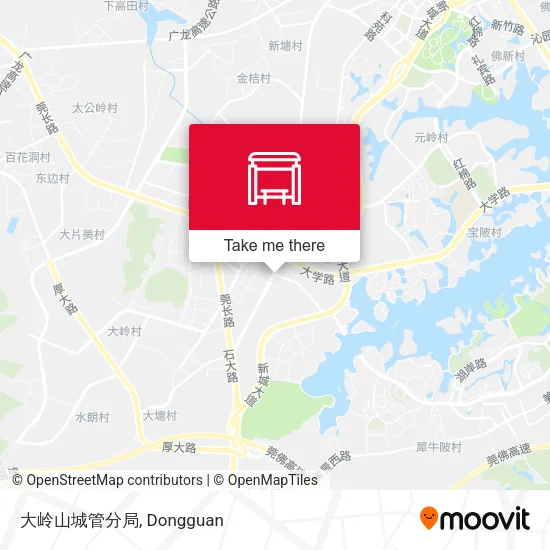 大岭山城管分局 map