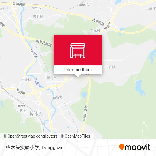 樟木头实验小学 map