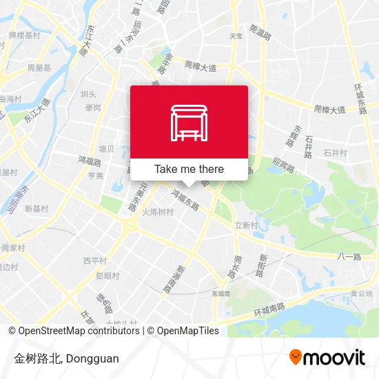 金树路北 map