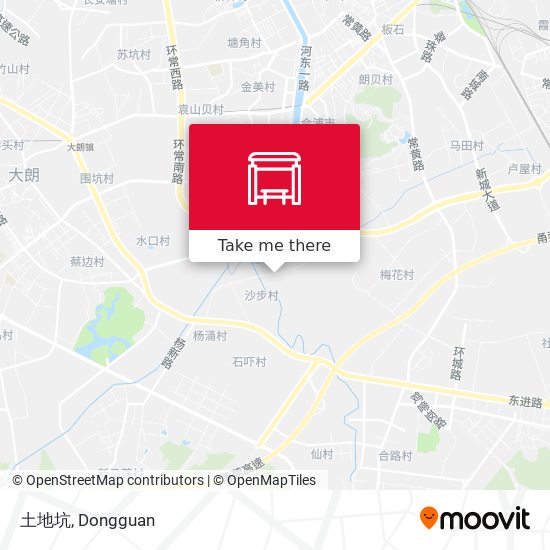 土地坑 map